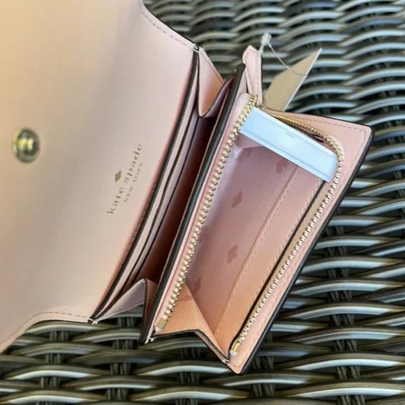 Kate Spade Gemma Small Flap Wallet Pink - Picture 13 of 16